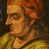 Frans Floris. Mann mit roter Kappe im Profil - photo 1