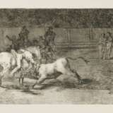 Francisco José de Goya y Lucientes. Vier Blätter aus der Folge "Tauromaquia" - photo 2