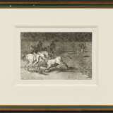 Francisco José de Goya y Lucientes. Vier Blätter aus der Folge "Tauromaquia" - photo 3