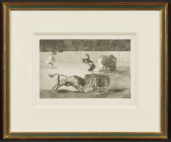 Francisco José de Goya y Lucientes. Vier Blätter aus der Folge "Tauromaquia" - photo 12