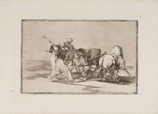 Francisco José de Goya y Lucientes. Stierkampf - фото 1