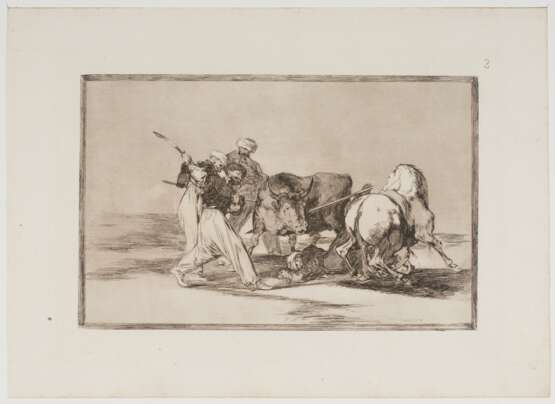 Francisco José de Goya y Lucientes. Stierkampf - Foto 2