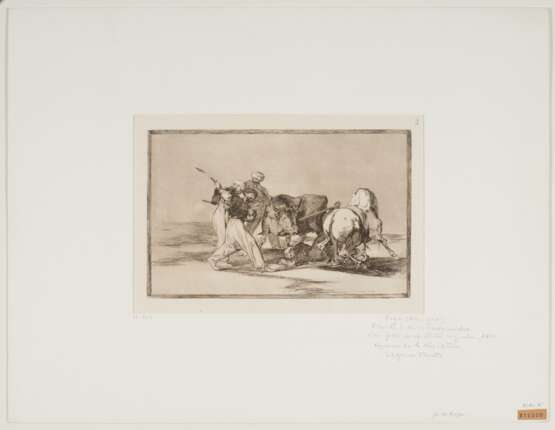 Francisco José de Goya y Lucientes. Stierkampf - Foto 3