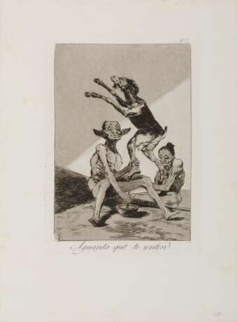 Francisco José de Goya y Lucientes. Aguarda que te unten - photo 1