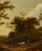 Виллем де Хойш. Willem de Heusch. Landschaft mit Hirtin