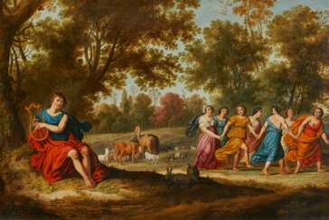 Dutch School. Orpheus Plays the Lyre Before the Animals