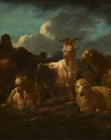Philipp Peter Roos. Schafe in abendlicher Landschaft