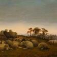 Thomas Sidney Cooper. Camped Sheep at Dawn - Auction prices