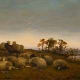 Thomas Sidney Cooper. Camped Sheep at Dawn - photo 1