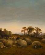 Thomas Sidney Cooper. Thomas Sidney Cooper. Camped Sheep at Dawn