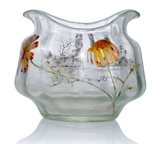 Vase. Emile Gallé, Nancy, um 1880 - photo 1
