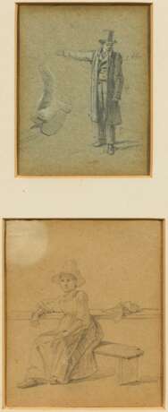 Wilhelm von Kobell. Zwei Zeichnungen: - photo 1