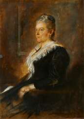 Franz Seraph von Lenbach. Portrait of a Lady
