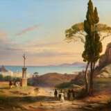 Johann Wilhelm Schirmer. Landschaft mit Kloster im südlichen Italien - фото 1