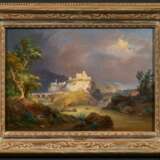 Johann Wilhelm Schirmer. Landschaft mit Burg bei Gewitter-Stimmung - фото 2