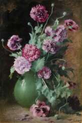 Lothar von Seebach. Blühender Mohn in einer Vase