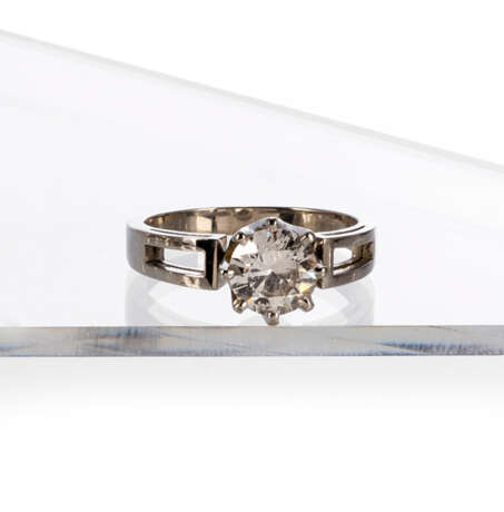 Diamant-Ring. 1950er Jahre - Foto 1