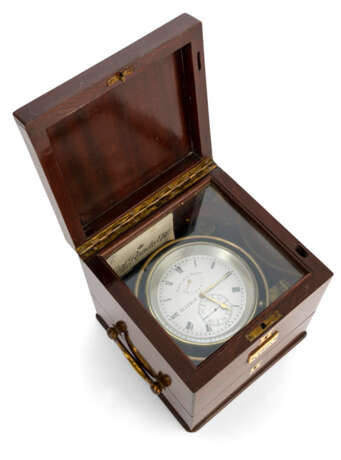 Marine-Chronometer. Bezeichnung Th.LEROY No.626., Frankreich, um 1900 - фото 2
