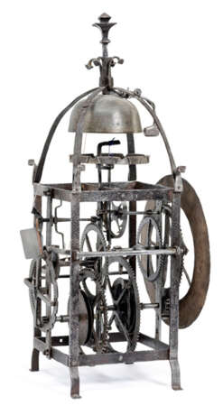 Gotische Eisenräderuhr. Alpenländisch, 16. Jahrhundert - Foto 2