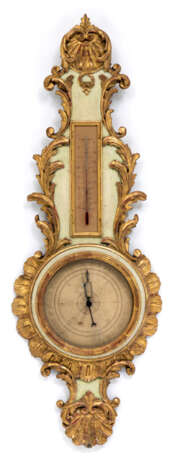 Barometer. Rokoko-Stil, Frankreich, 19. Jahrhundert - Foto 1