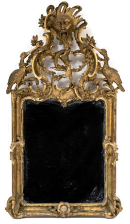 Rokoko-Spiegel. Wohl Italien, Mitte 18. Jahrhundert - photo 1