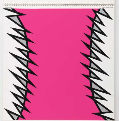 Domberger Siebdruck-Kalender "Internationale Zeitgenössische Kunst 1972" - Foto 8