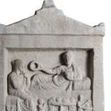 Antike Grabstele. Römisches Reich, wohl westliche Schwarzmeerküste, 2. Jahrhundert n. Chr. - Foto 3
