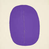 Lucio Fontana. Concetto Spaziale (Ovale violet avec fente) - photo 1