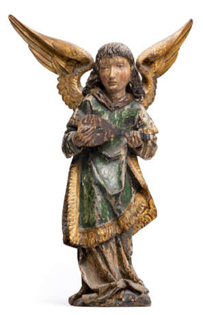 Musizierender Engel. Wohl Österreich, um 1490/1500 - Foto 1
