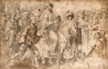 After Lucas van Leyden, retouched by Peter Paul Rubens (Siegen 1577 - 1640 Antwerp)