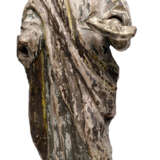 "Santo", Figur eines stehenden Heiligen. Hispano-Philippinisch, 19. Jahrhundert - photo 1