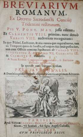 Breviarium Romanum, - photo 1