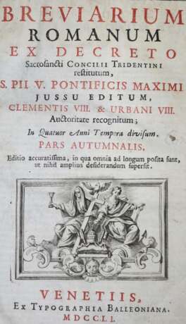 Horae Diurnae Breviarii Romani, - photo 1