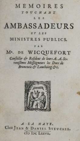 Wicquefort, (A.)de. - Foto 1