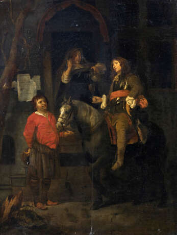 Metsu, Gabriel (nach). Leiden 1629 - Amsterdam 1667 - Foto 1