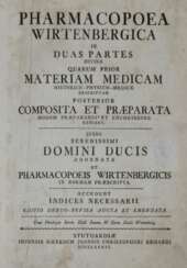 Pharmacopoea Wirtembergica