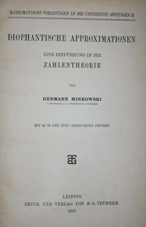 Minkowski, H. - photo 1