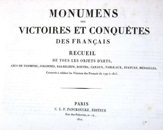 Monumens des victoires - photo 1