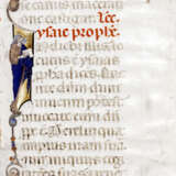 Zehn Fragmente aus Stundenbüchern u.a.. 15. Jahrhundert - photo 1