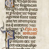 Zehn Fragmente aus Stundenbüchern u.a.. 15. Jahrhundert - Foto 2