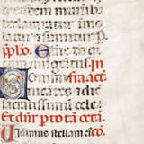 Zehn Fragmente aus Stundenbüchern u.a.. 15. Jahrhundert - фото 4