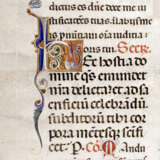 Zehn Fragmente aus Stundenbüchern u.a.. 15. Jahrhundert - фото 5