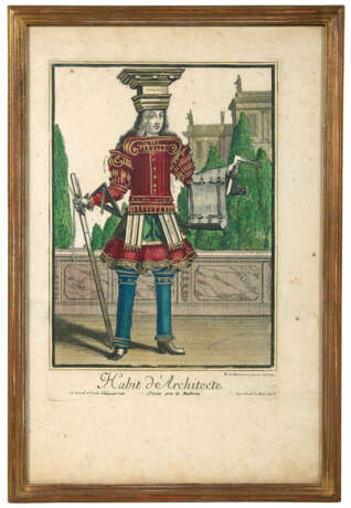 Nicolas II de LARMESSIN (1632-1694)) Cin … - фото 1