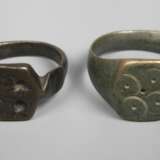 Zwei antike Ringe - photo 1