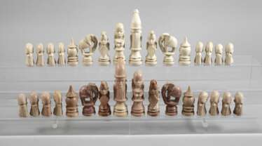 Schachspiel Speckstein