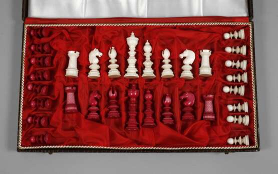 Schachspiel Elfenbein - photo 1