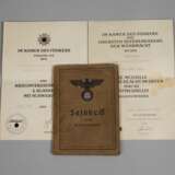 Soldbuch und Verleihungsurkunden - Foto 1