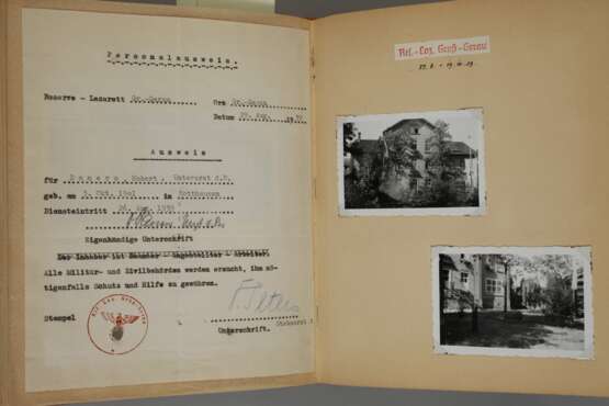 Dienstzeitfotoalbum 2. Weltkrieg - photo 3