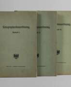 Antiquarian books. Telegraphenbauordnung