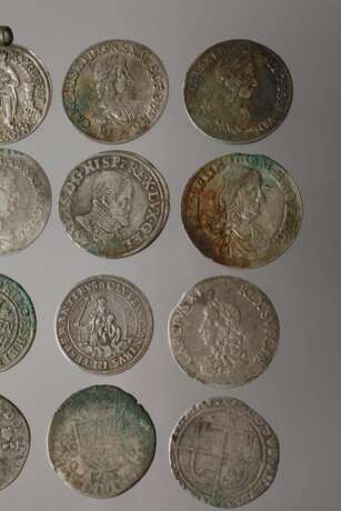 Konvolut historische Silbermünzen - Foto 3